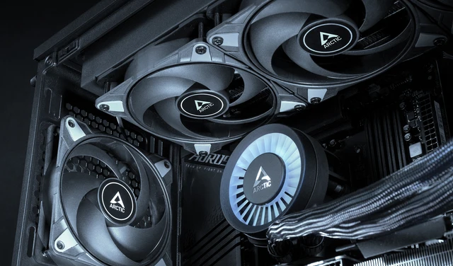 Ventola ARCTIC P12 Max PC - 120 Mm, PWM 200-3300 RPM, Pressione Statica Alta, Modalità 0dB, Nero - Foto 12