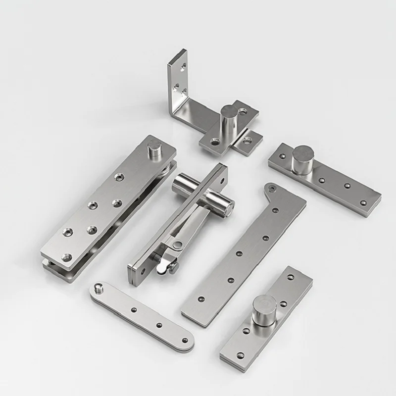 Revolving Hardware 2pcs 360° Rotation Heavy Duty Door Pivot Hinge Stainless Steel ...