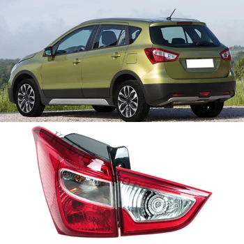 Car Rear Bumper Brake Tail Light Tail Lamp With Bulb Tailamp Taillight For Suzuki S-Cross S Cross 2014 2015 For SX4 2016 1