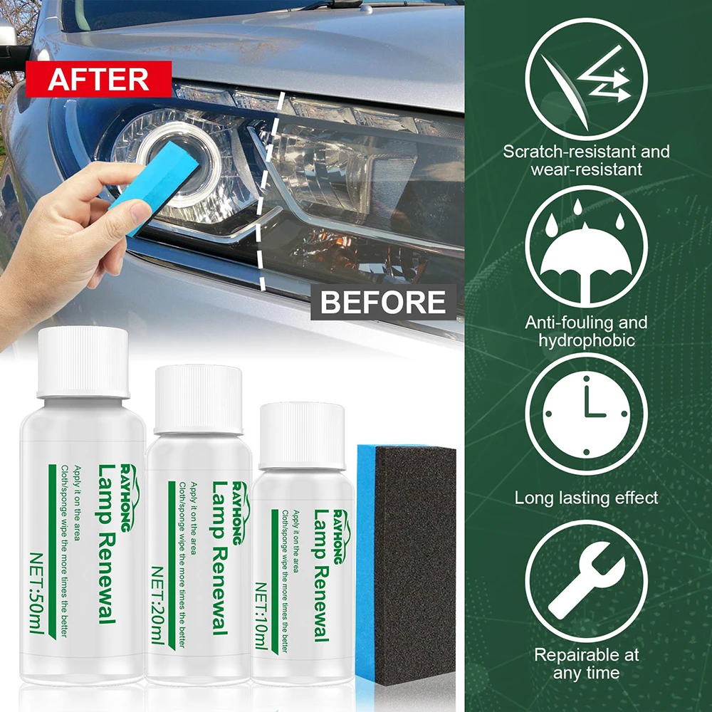 

Car window front windshield decontamination, degreasing and paint free detergent Car glass cleaner