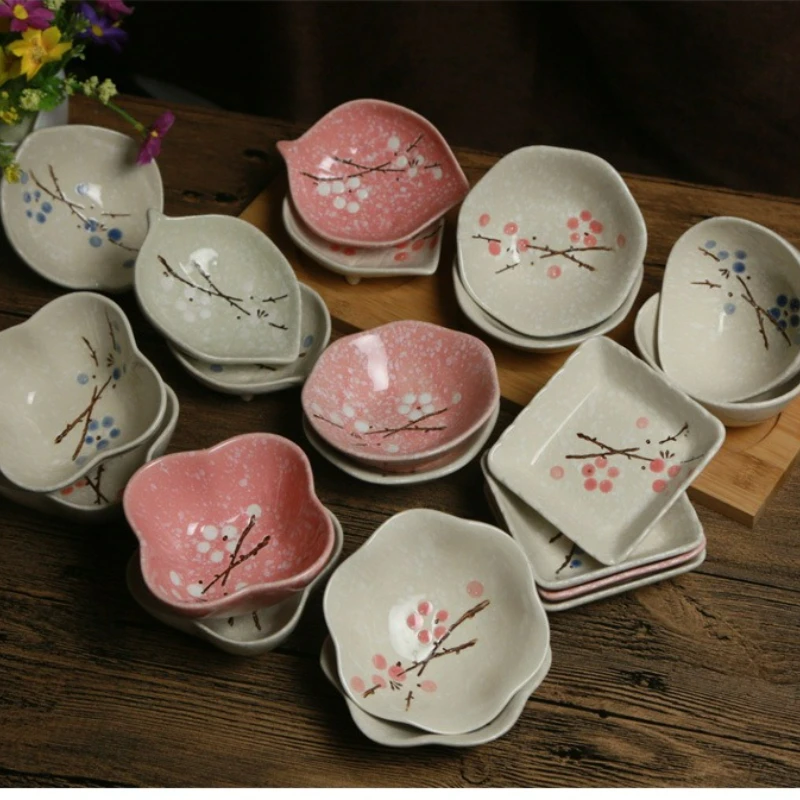 Ceramic Taste Dish Small Plate Mini Soy Sauce Tray Saucer