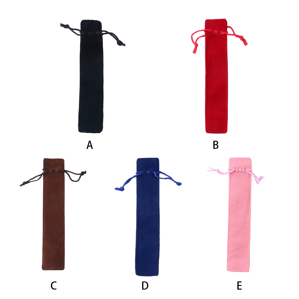 

Pen Bag Storage Pouch Pencil Carrying Pouches Drawstring Design Pens Holder