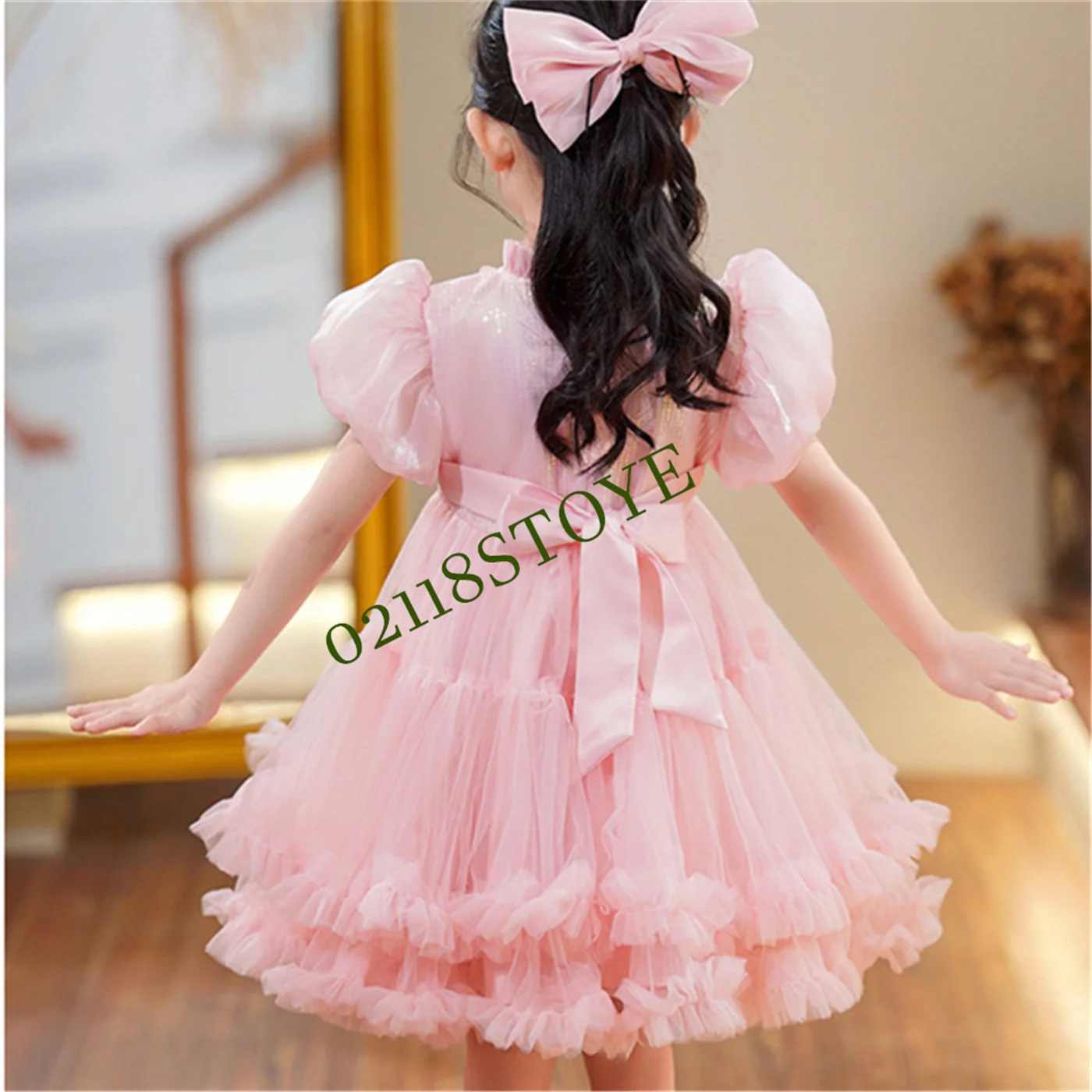 pink-princess-dress-pearl-beaded-puffy-first-communion-dress-flower-girl-dresses-cute-children-girls-dress-first-gown