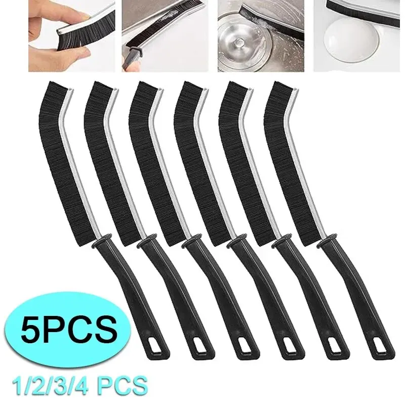 Cleaning Brush 5pcs Crevice Cleaning Brush Multifunctional Gap Cleaning Brush Tool Bathroom Gap Brush Grout Cleaner Brush Hard Bristle