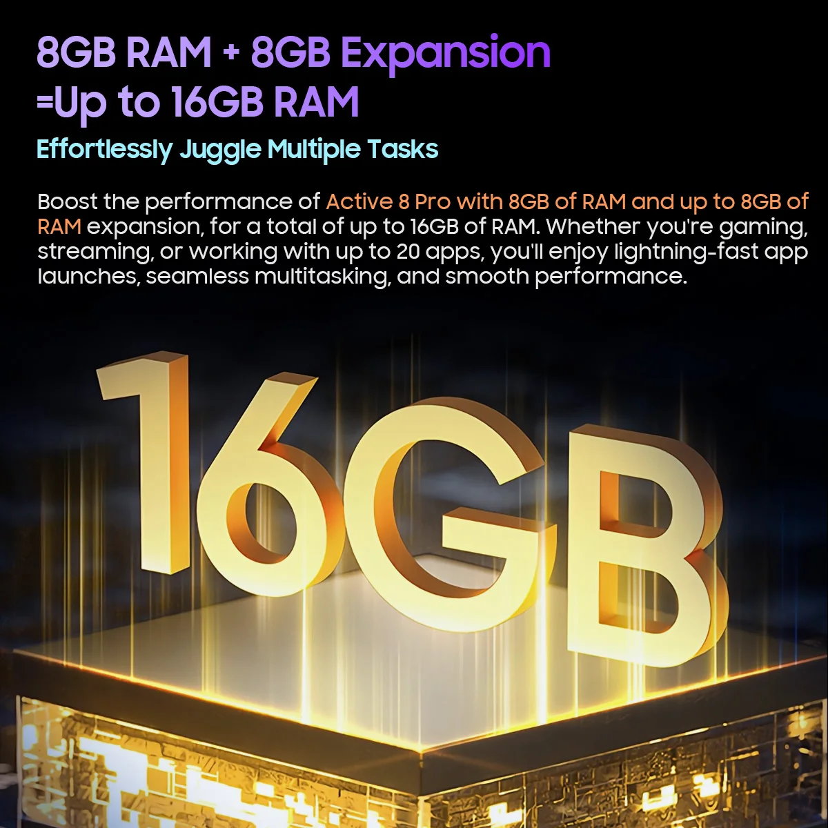 Blackview Active 8 Pro 16GB 256GB Tablet PC 22000mAh Battery Android 13 10.36" inch 2.4K Display 16MP+ 48MP Camera Rugged Tablet 5