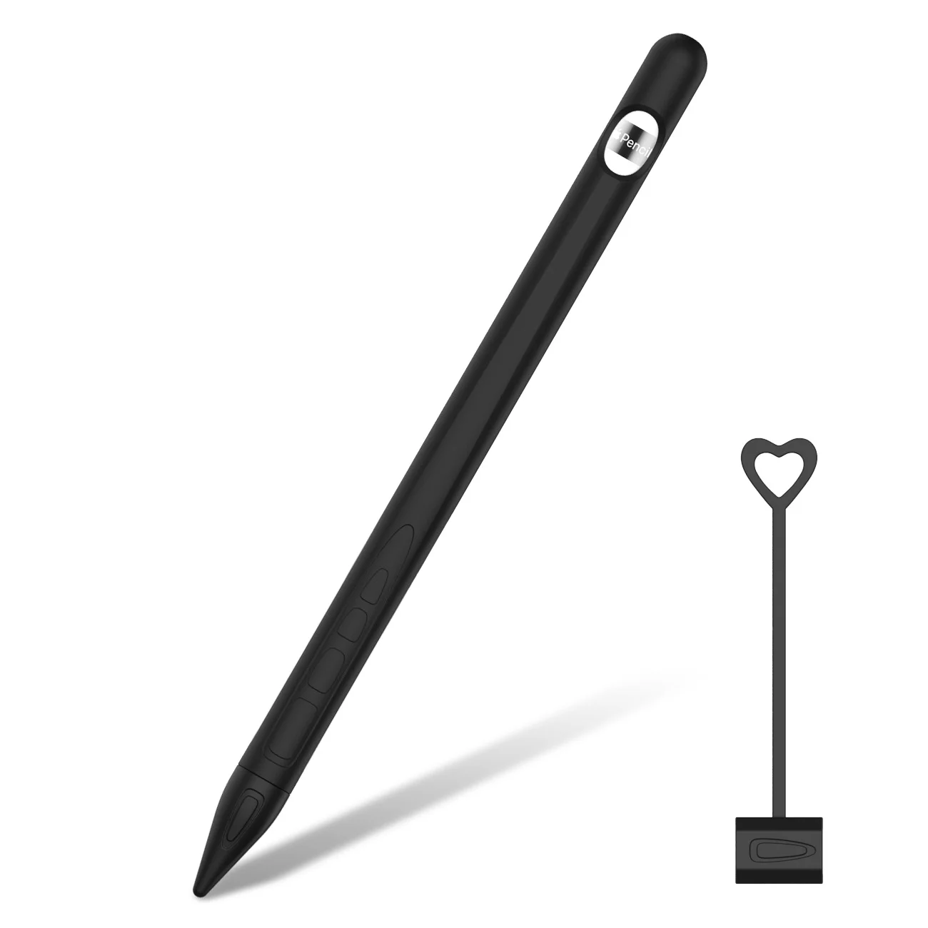 Für Apple Pencil 2 1 Silikonhülle, universell, bunt, für iPad, Federmäppchen, rutschfest, kratzfest, Silikonhülle – Detail 16