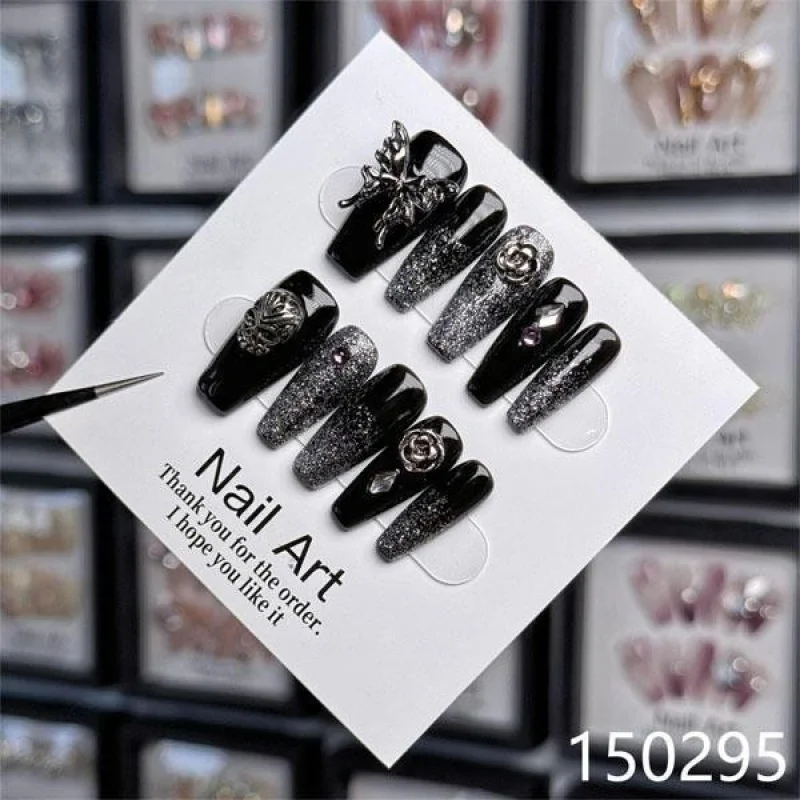 

jc15085 Nailover New high-quality handmade false fake press-on nails