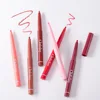 6 Nude Matte Matte Lipstick Pencil Set Waterproof Sweatproof Non-Stick Cup Non-Fade Swivel Hook Lip Pencil 4