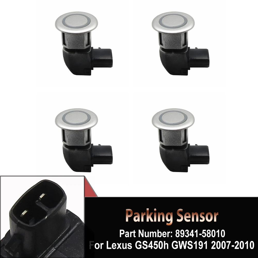 

4PCS/lot New PDC Reverse Parking Sensor 89341-30010 8934130010 For Toyota LEXUS GS300 GS350 GS430 IS250 89341-58010 89341-44130