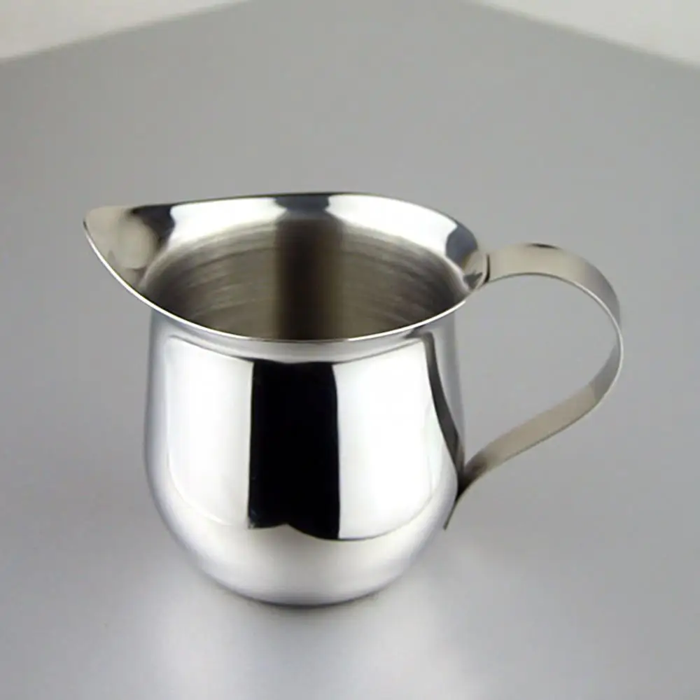 60/90/150/240ml Milk Jugs Stainless Steel Milk Frothing Jugs Coffee Pitcher Pull Flower Cup Cappuccino Coffee Pot Espresso Cups milk frother jug milk frothing jug