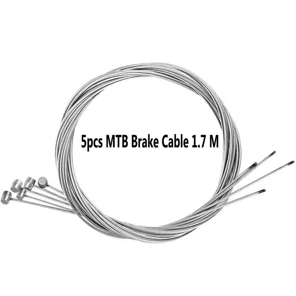 5PCS Durable Universal Bicycle Brake and Shift Cable Set