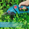 2 IN 1 20000RPM Cordless Electric Hedge Trimmer 21V Handheld Rechargeable Household Shrub Weeding Pruning Lawn Mower Garden Tool 6