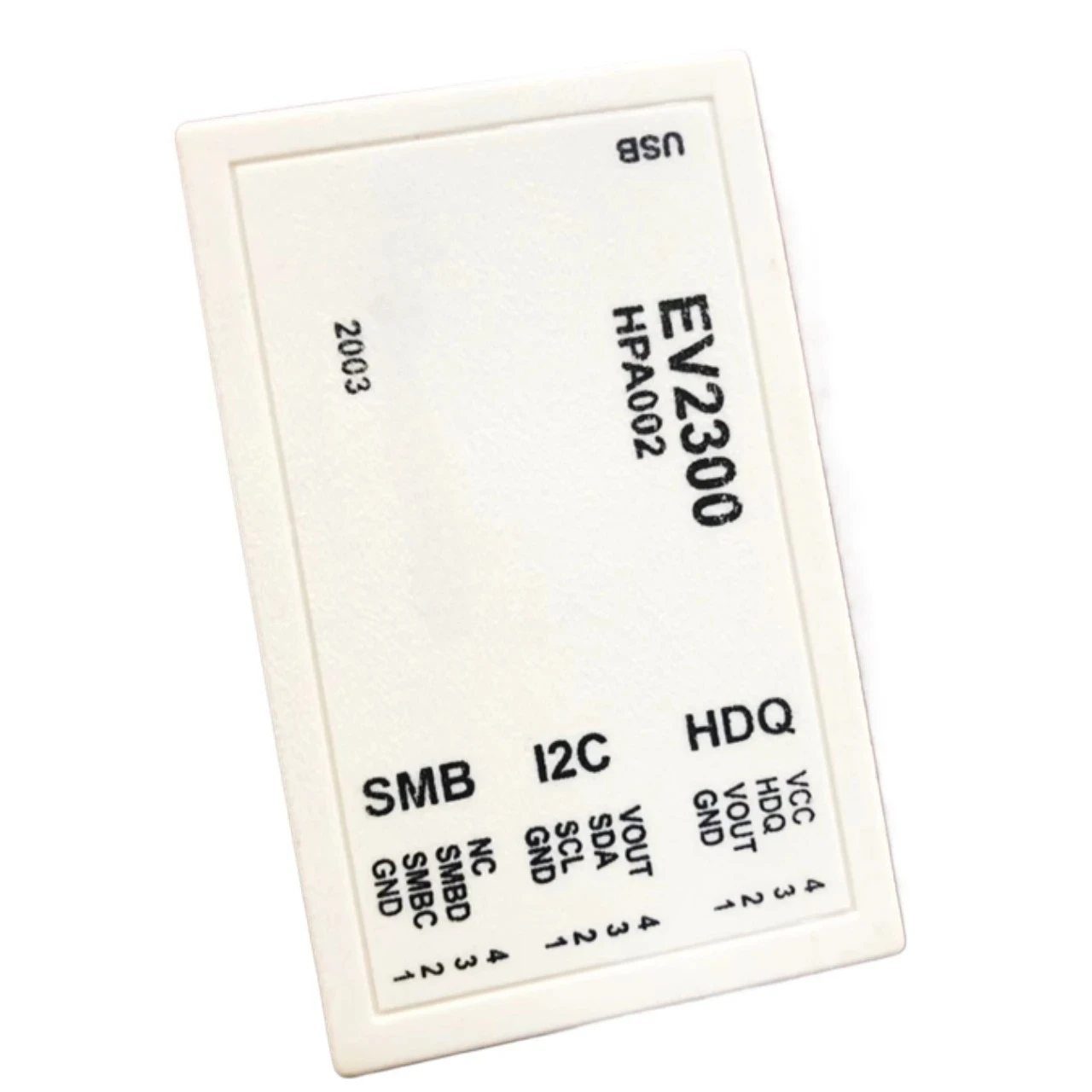 최신 EV2300 TI HPA002 인터페이스 개발 도구, USB 기반 PC, Int 보드 도구는 BQ8012 분석용입니다.