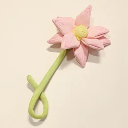 Charming DIY Plush Flower Bouquet - Soft & Fluffy Roses and Sunflowers - 40cm (Lotus)