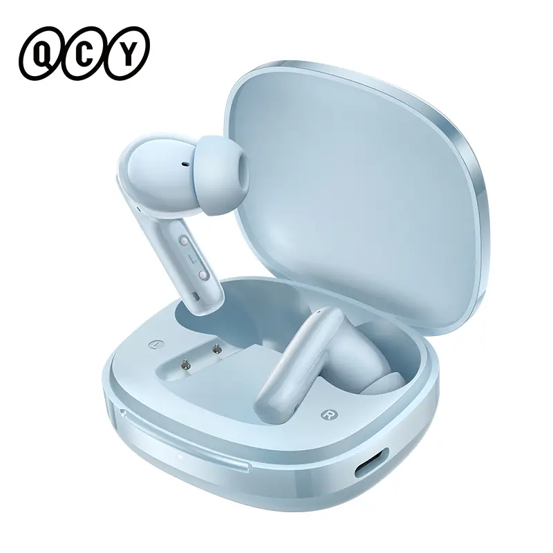 QCY T13 Pro HT23 Adaptive ANC Wireless Earbuds 13mm Drivers Powerful Bass 50dB Hybrid ANC Bluetooth 6.0 Earphones 6 Mics ENC 47H - Image 14