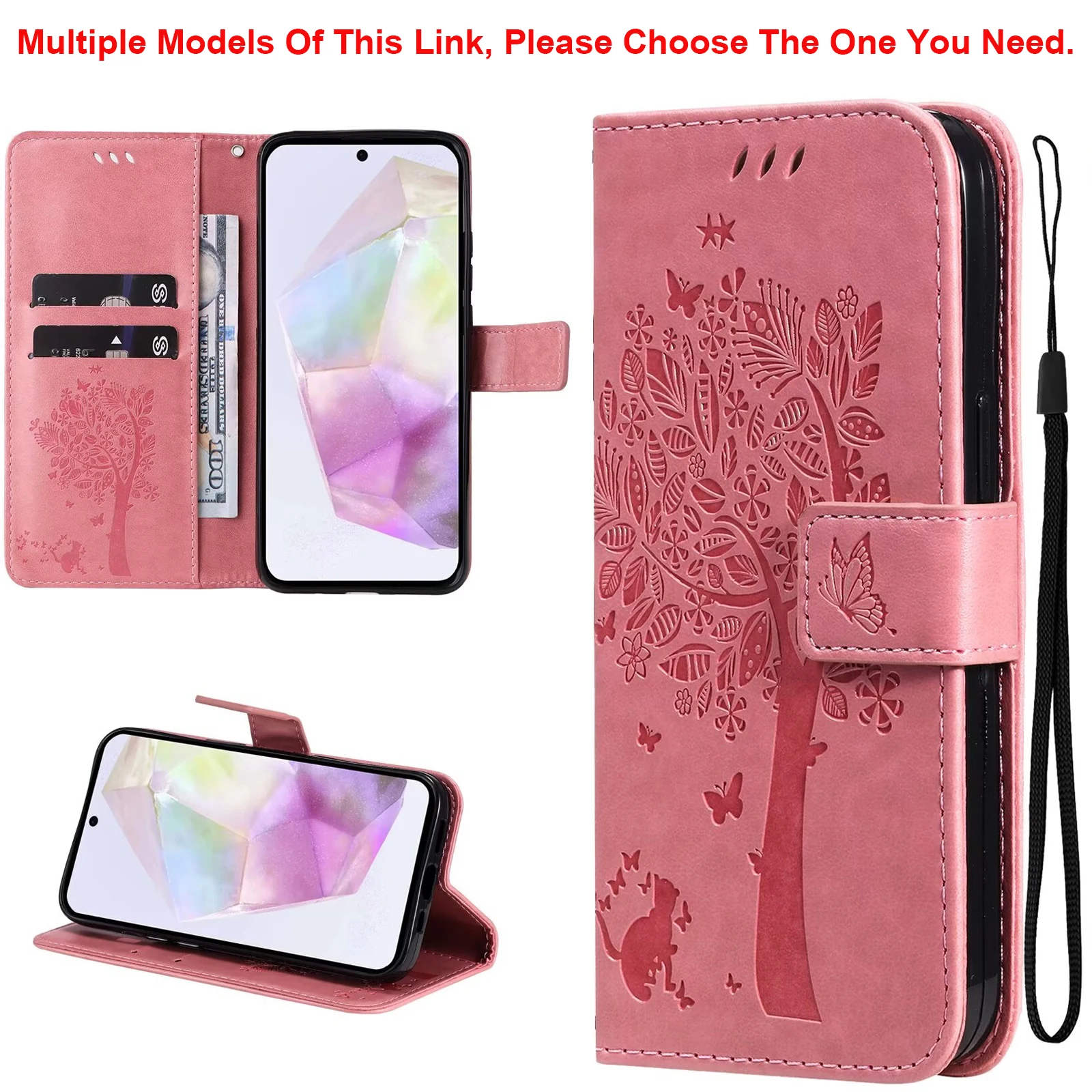 Premium Flip Wallet Case for OPPO Realme - Stylish Protective Cover