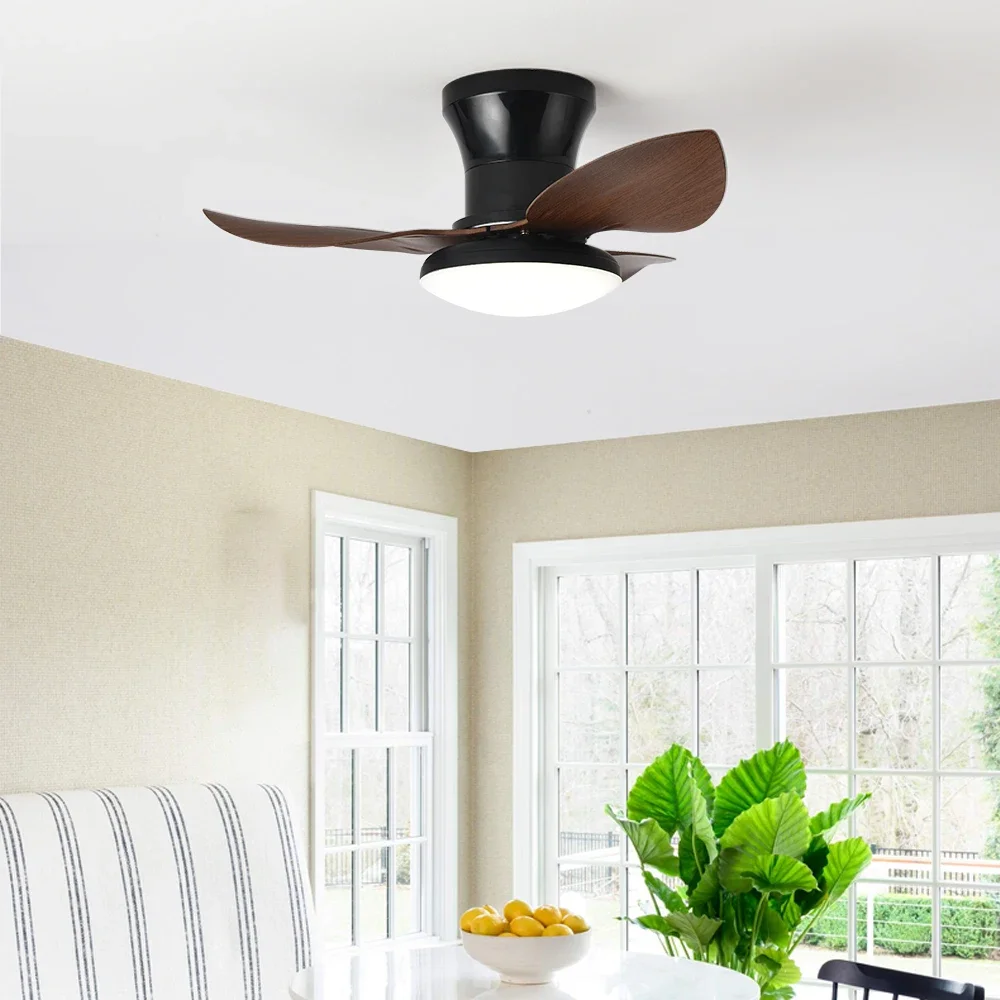 Remote Control 50W LED Ceiling Fan Light Dimming Function 85-265V for Living Room Study Home,ceiling fan,led ceiling fan lights,led fan light,led ceiling lights