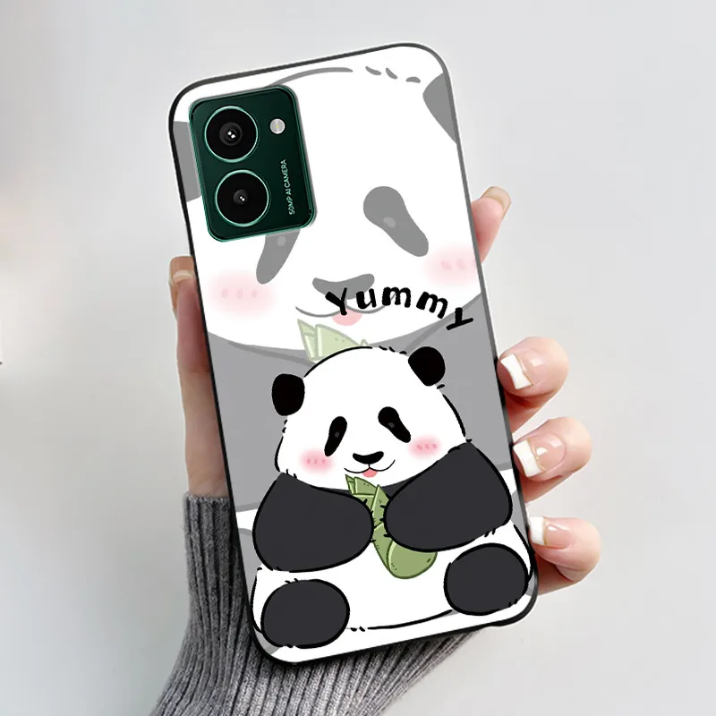 Cute Cartoon Soft Silicone Phone Case - Protective & Durable Cover