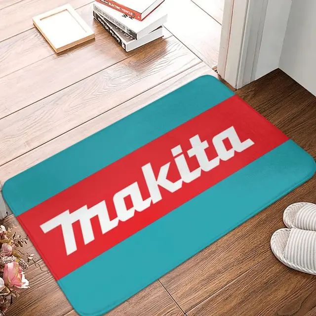 Makitas Power Tool Bejárati Ajtó Padló Bejárat Szőnyegek Beltéri Fürdőkonyha Ajtószoba Szőnyeg - Image 2
