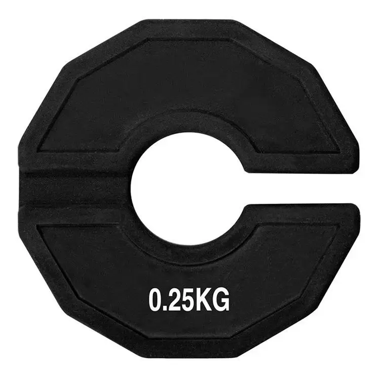 Microplacas de gimnasio, placa de peso fraccional con mancuernas de 0,25/0,5/1kg, placas de peso fraccionadas de goma, placa de cambio de peso adicional