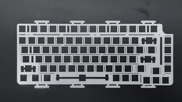 Monsgeek M1 M1W Keyboard use Plate FR4 POM PC and Aluminum