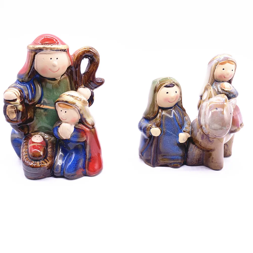 

Catholic Natal Presepios Chrismtas Nativity Scene Figures Orhtodox Jesus Statue Church Utensils Birth Crib Gift
