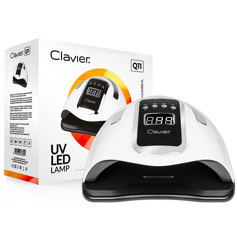 CLAVIER Q11 네일 램프, 강력한 UV LED 네일 건조기, 네일 젤 광..