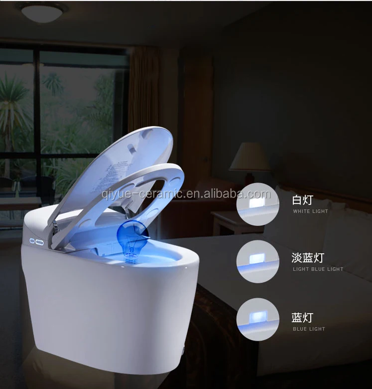High Quality Wc Smart Bidet Toilet Seat Electronic Automatic Flushing Intelligent Toilet