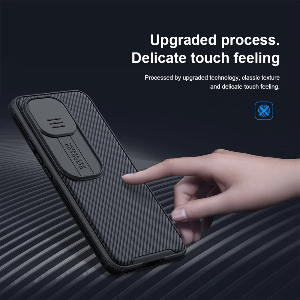 For Xiaomi Mi 11 NILLKIN CamShield Pro Case Camera Len Protective Slide Cover Stripe Back Shell