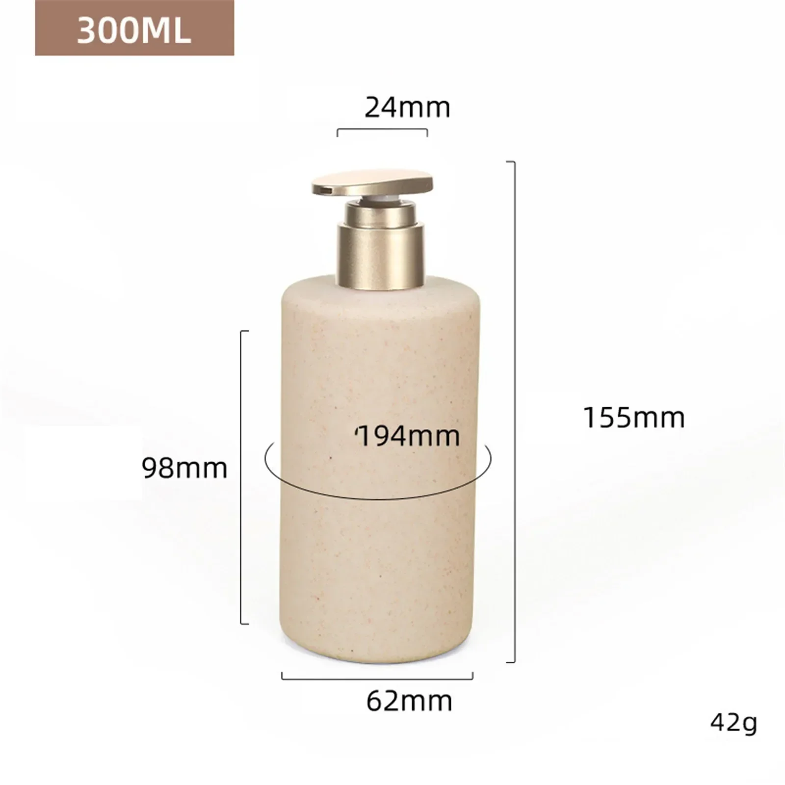 300ml- golden pump