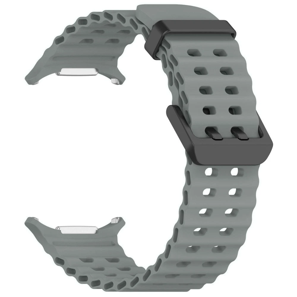 Marine Band für Samsung Galaxy Watch Ultra (2025) Zubehör Silikon Sportarmband Correa Galaxy Watch Ultra2 Ultra 47mm Armband – Detail 12