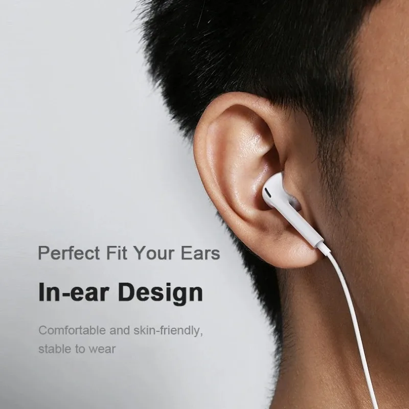 Original Type C Wired Earphones For Samsung Galaxy S25 S24 S23 S22 S21 Ultra Plus 3.5mm In-ear Earbuds HD Microphone Headphones 5