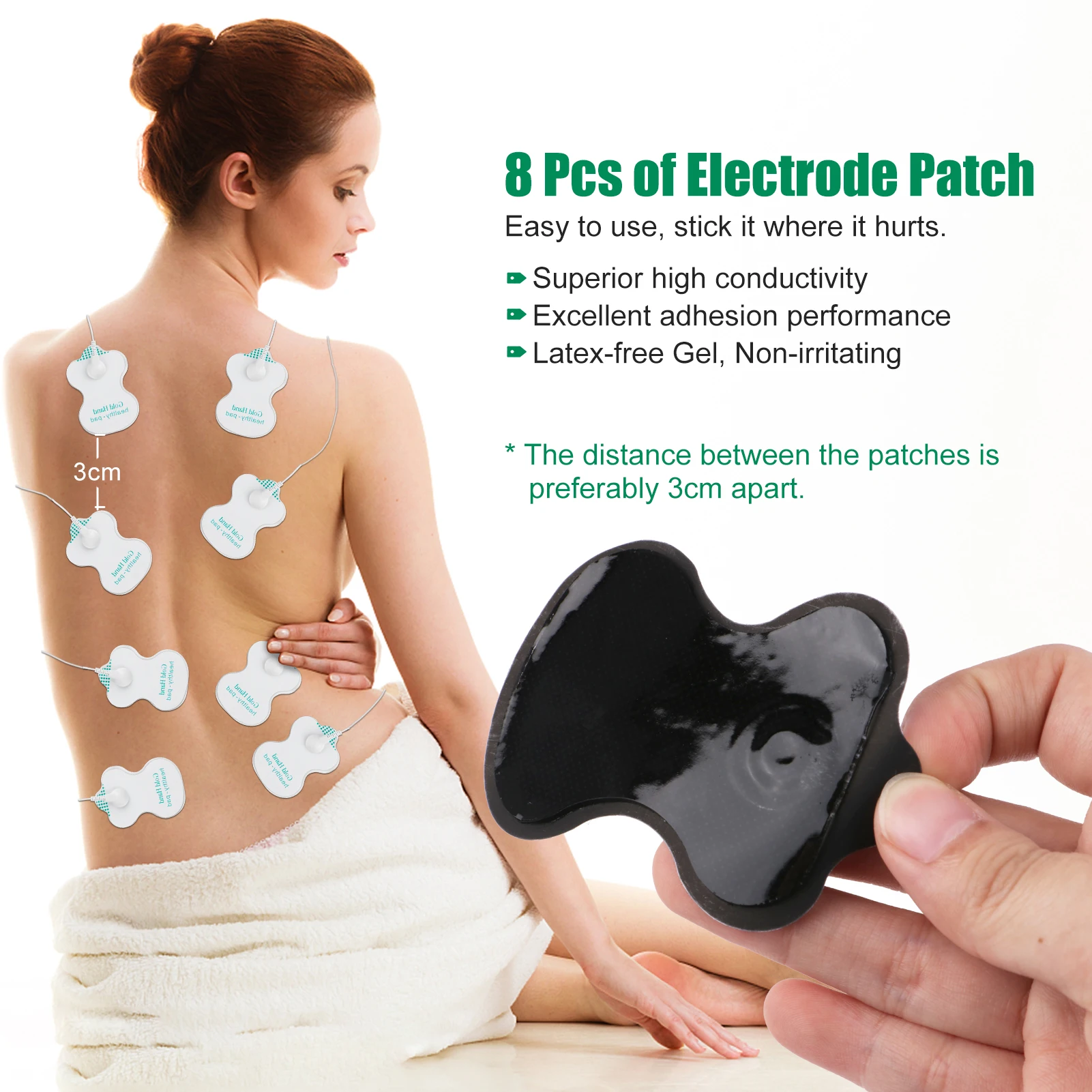 Electroestimulador muscular EMS profesional, máquina de fisioterapia Tens,  masajeador corporal + lápiz de masaje de energía de acupuntura electrónica  - AliExpress