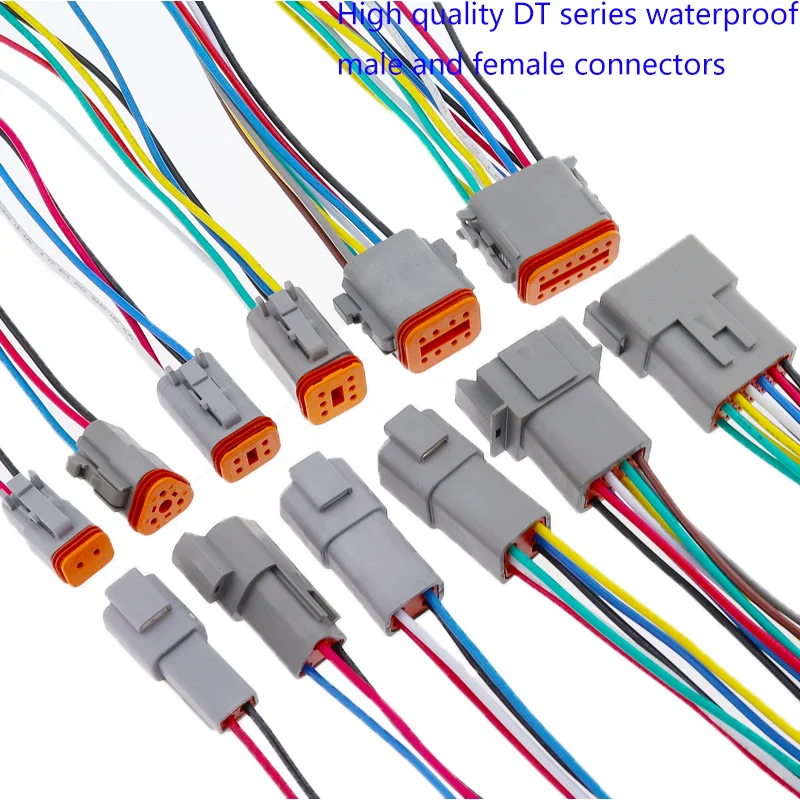 1UdsconectorDeutschDTconarnésdecableadode15cmDT06-2S/DT04-2P2P3P4P6P8P12Pconectoreléctricoimpermeable-AliExpress