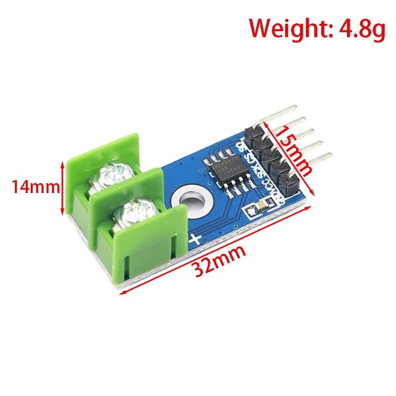 MAX6675 K-type thermocouple module temperature sensor with a