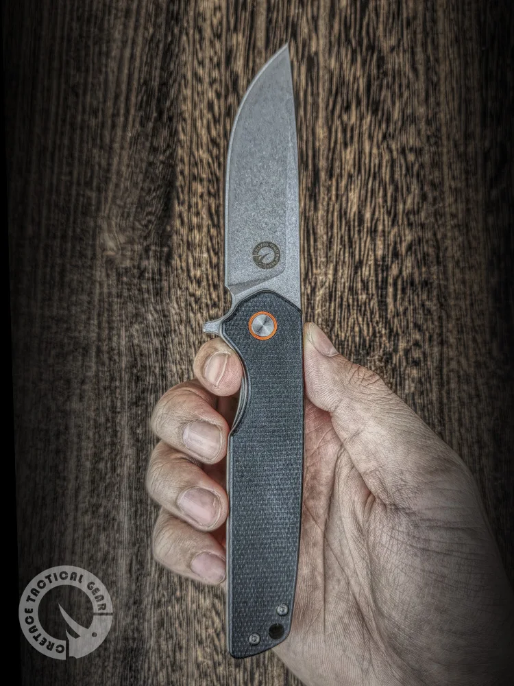 

CRETACE ножи HELLBOY 2 Микарта складное лезвие EDC самооборона Pocketknife для выживания на природе в дикой природе искусственный нож