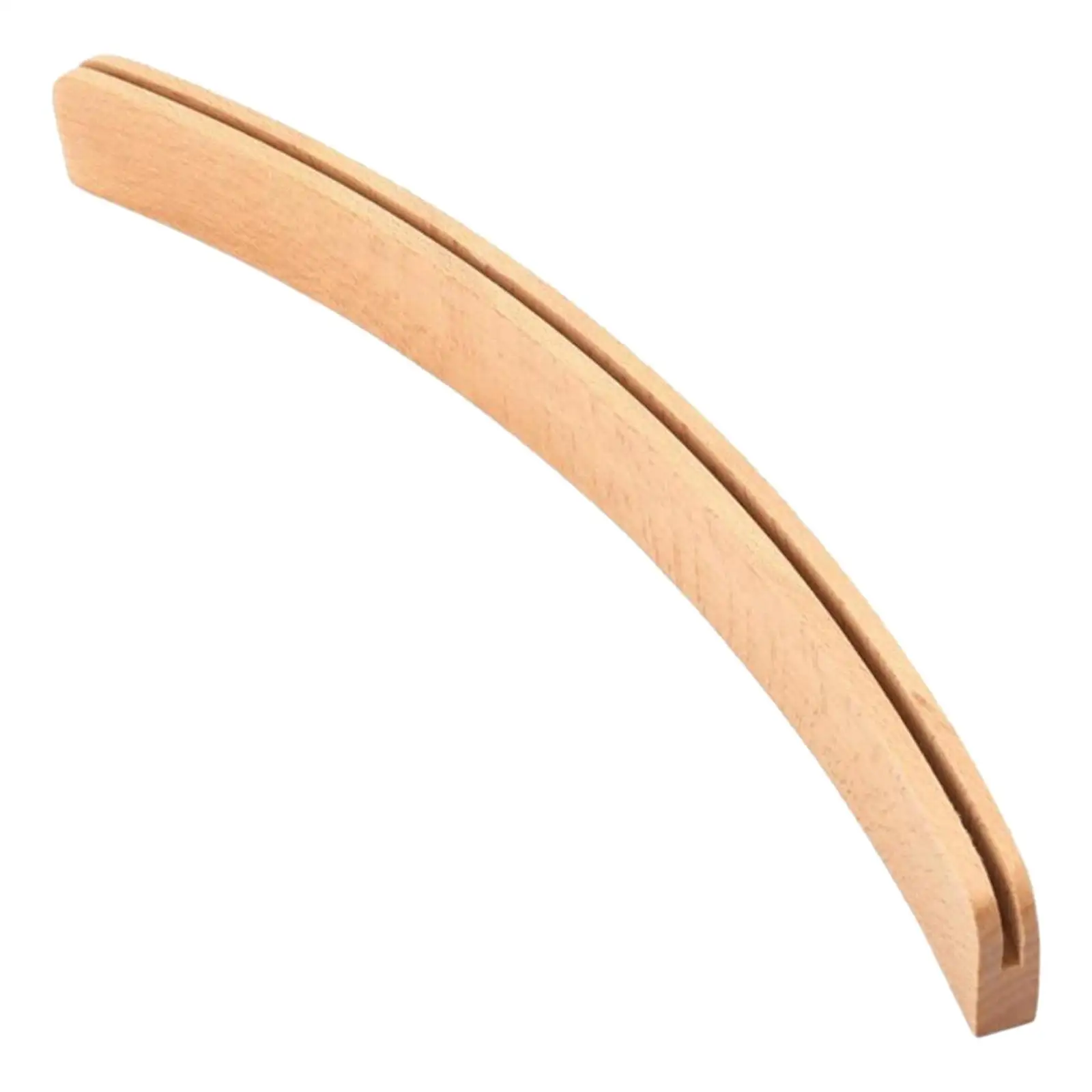 Curved Wooden Playing Card Holder Poker Card Rack Long Enough Widen Base playing card holder game card stand