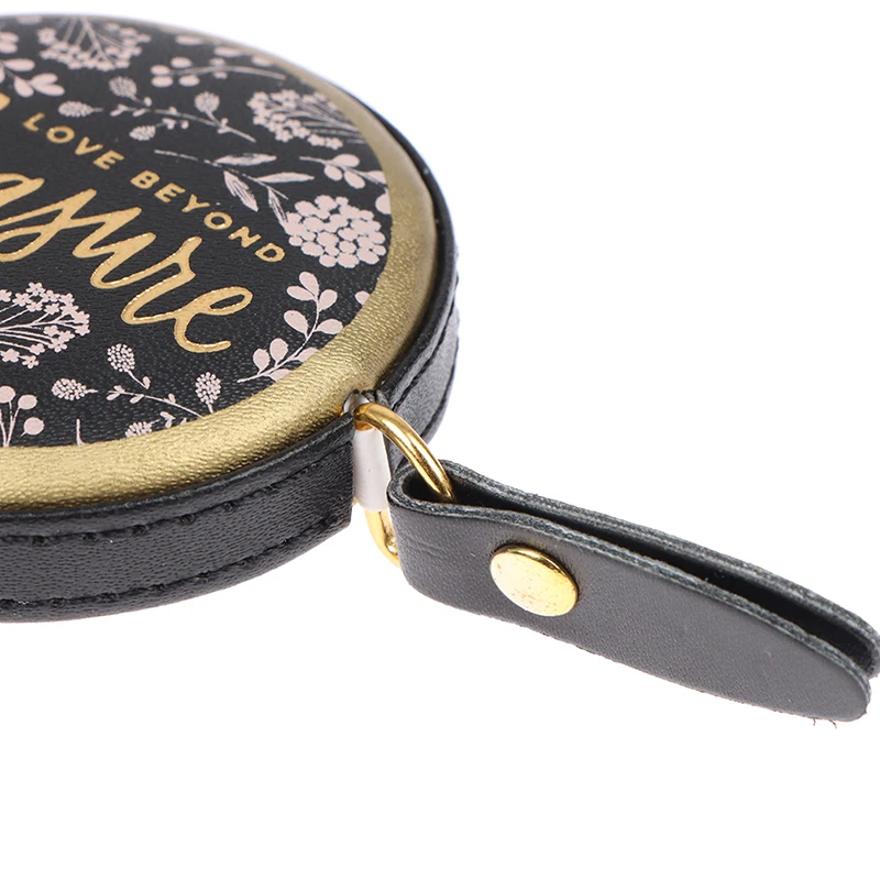 1.5m Portable Retractable Vintage Style Mini Tape Nostalgia Measure Ruler Retro Sewing Centimeter Inch Roll Tape