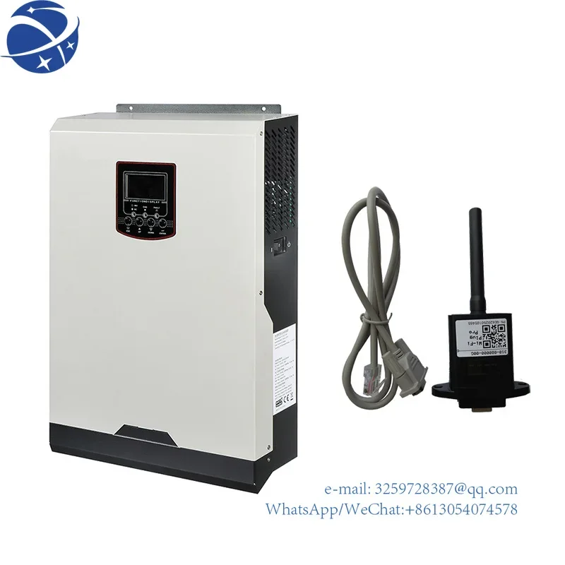 

YYHC 5.5KW 48VDC Pure Sine Wave Solar Inverter AC230V MPPT 100A Charge Controller 500VDC Off Grid with WIFI