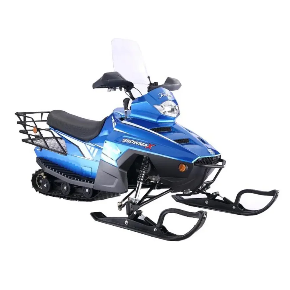 Promo Hot Sale Electric Gasoline Snowmobile Kids Snow Racer Snowscooter For Sale