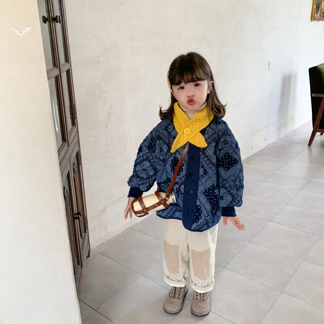 겨철 유채 남아이 따뜻 코옷