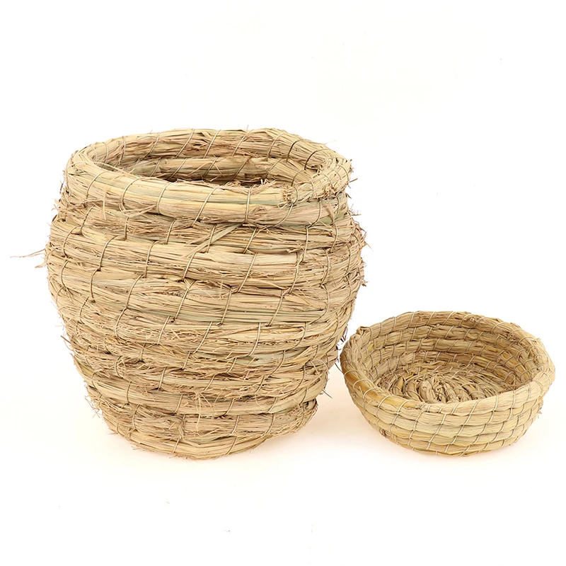 Bowl-shaped Decor Props for Budgerigar Bird's Nest