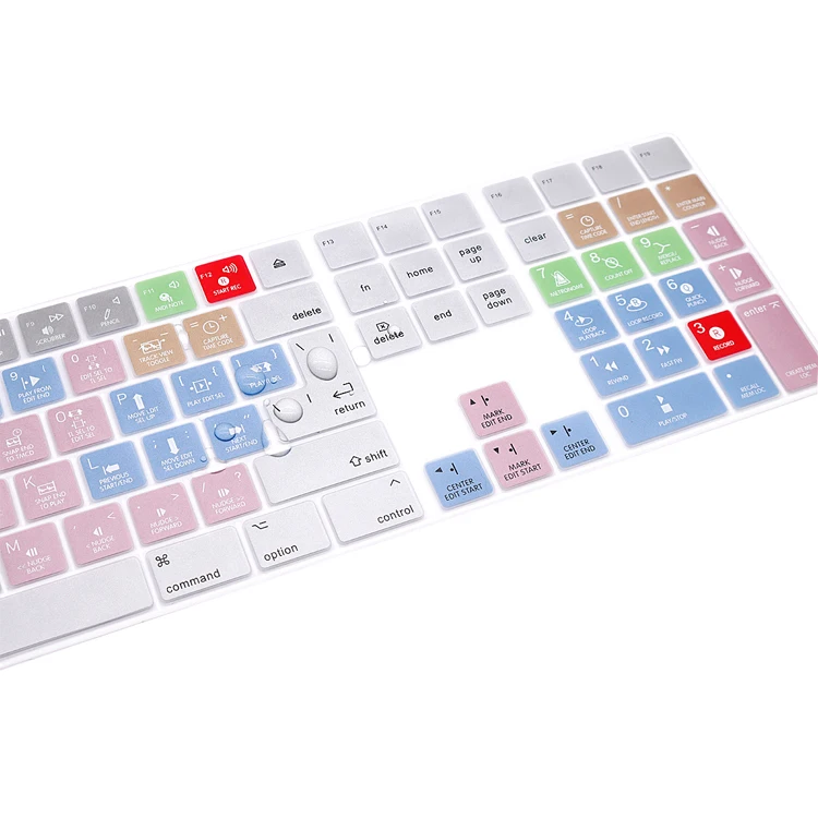 HRH Avid Pro Tools Shortcuts Keyboard Skin Cover US/EU VersionLaptop for MacBook Air Pro Retina 13\