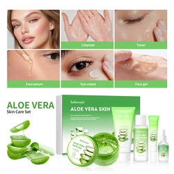 Aloe Vera Deep Moisturizing & Nourishing Hydration Skincare Set (1set)