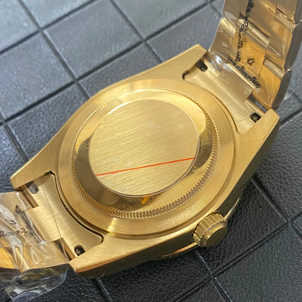

For Rolex Stone Inlaid Precision Watch Accessories Steel Case Stainless Steel Sapphire Glass Japanese Machinery NH35 36 Movement