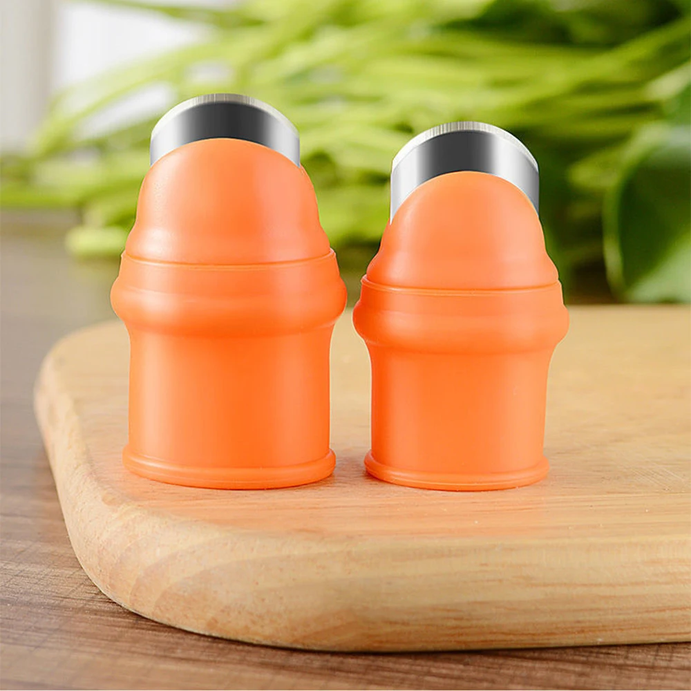 Thumb Knife Finger 2pc Farm for Fruit and Vegetable Fingertips Picker Thumb Knife Finger Guard Kitchen Accessories Garden Gloves