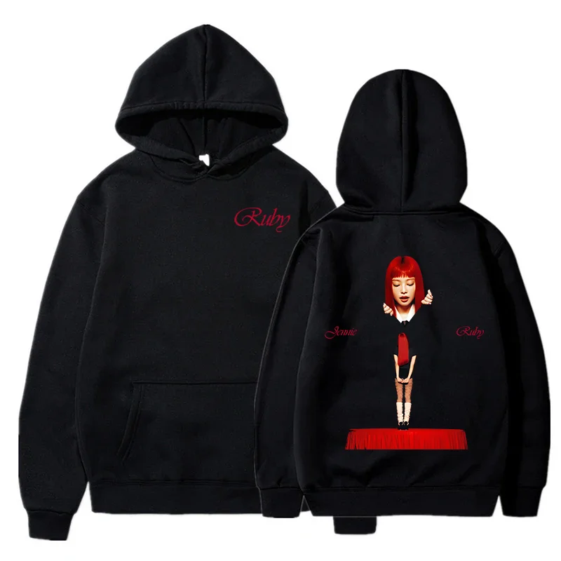 JENNIE Ruby Hoodie 2025 New Album Fashion Men/women Hoodies