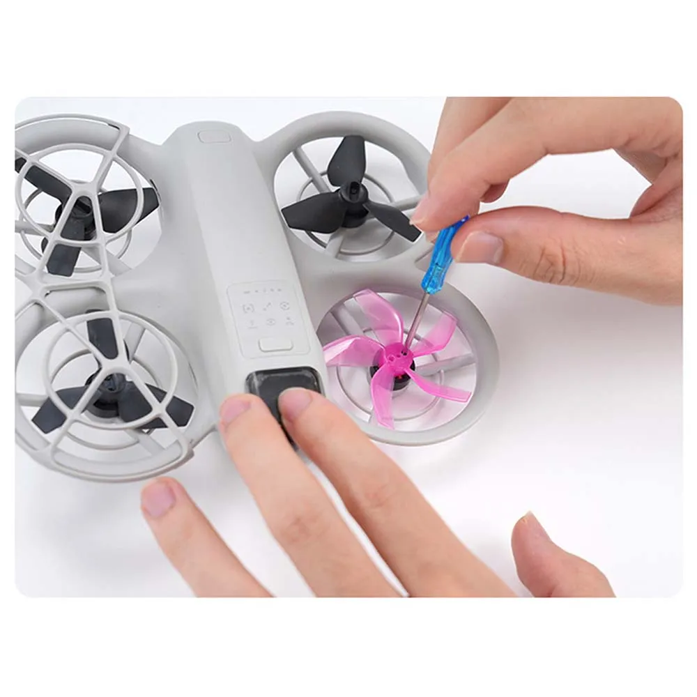 Propeller for DJI NEO Wing Replacement Props Blade Fans With Screwdrivers Spare Parts Quick Release Propellers Accessories