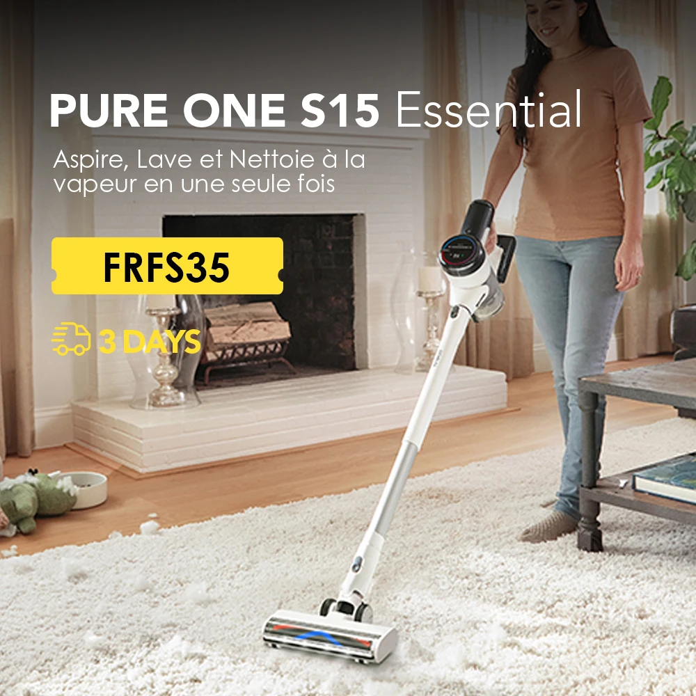 Tineco Pure One S15 Essentials Aspirateur Balai sans Fil