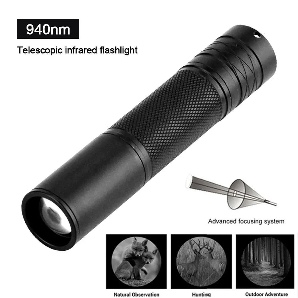 Ir Light DARKBEAM Ir Flashlight Infrared 940nm Lights LED Mini For